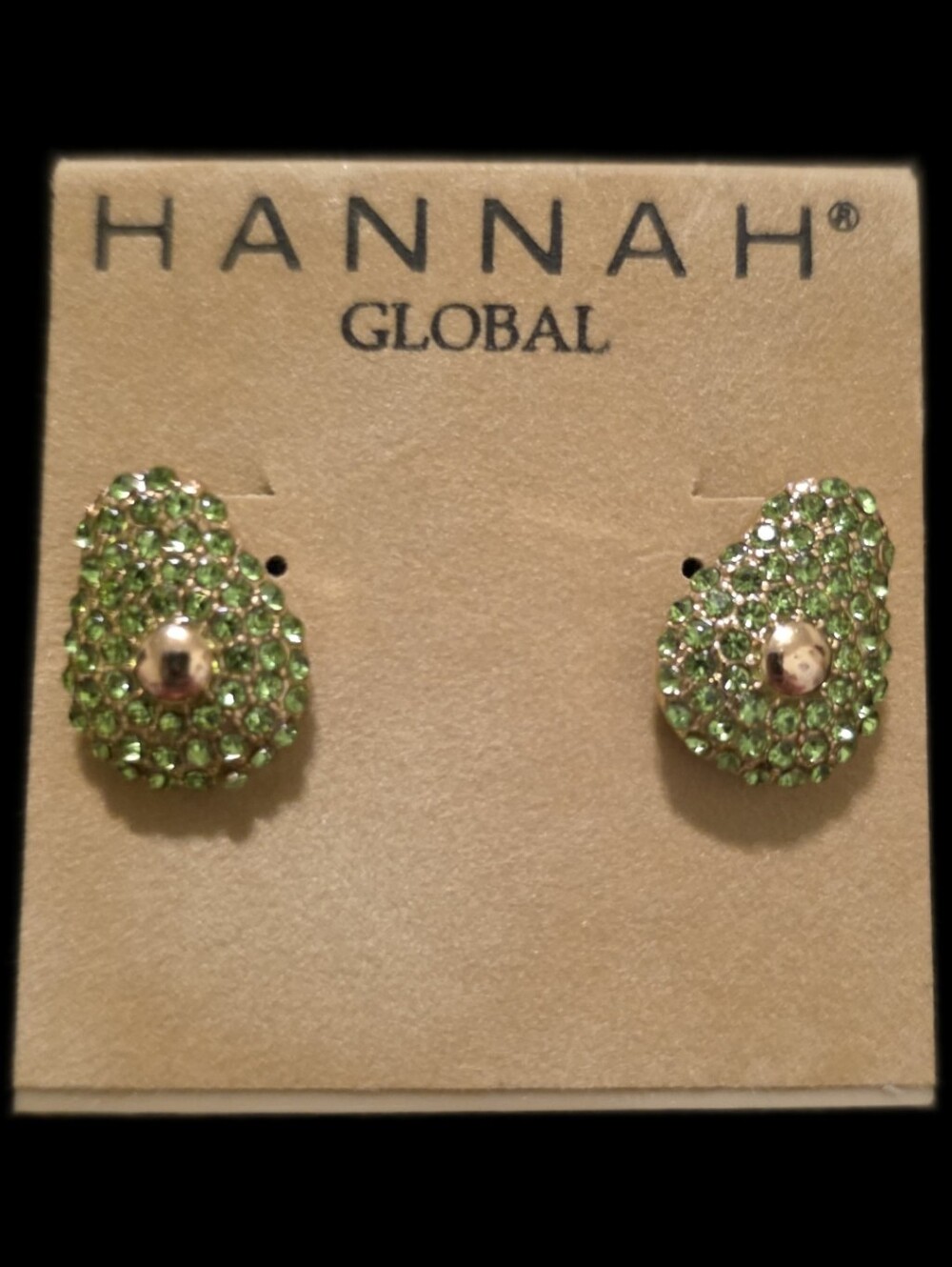 Avocado Stud Earrings